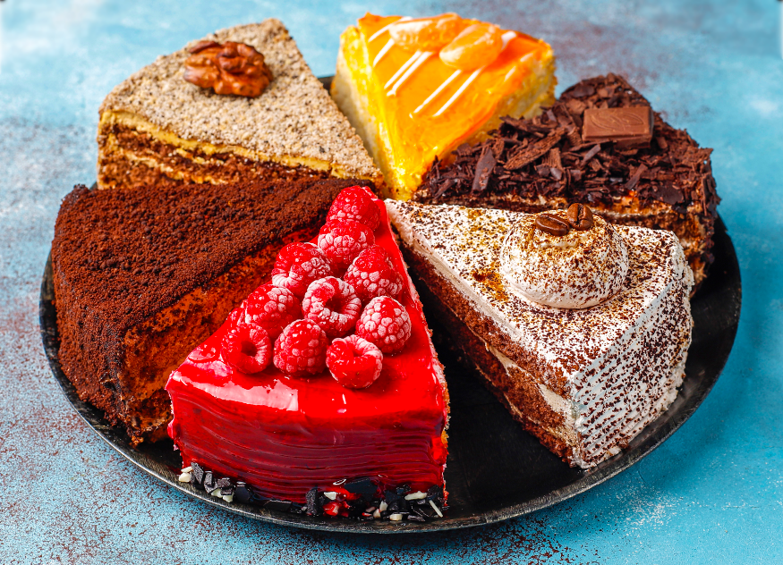 Slices of Cake